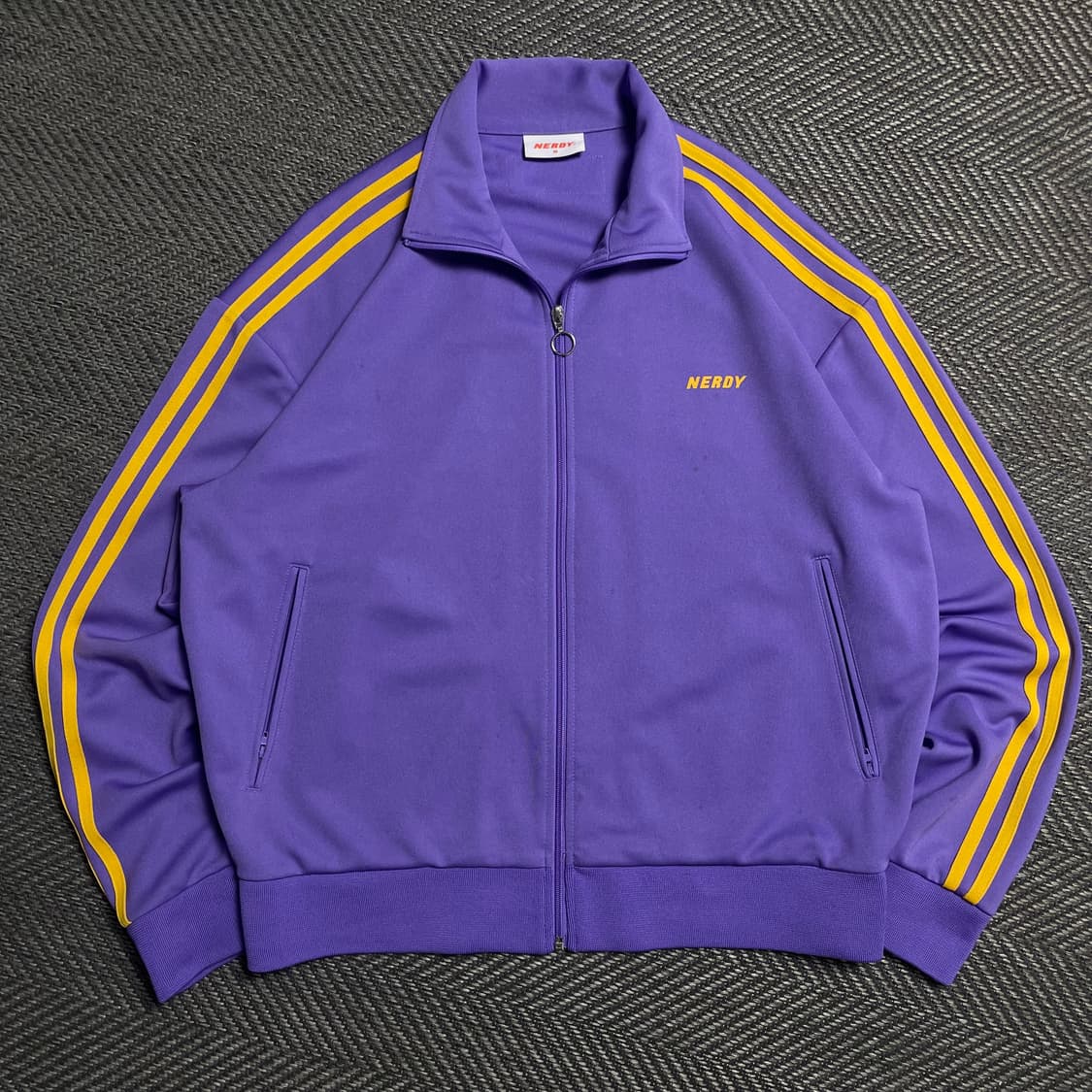 널디 루즈핏 퍼플 트랙탑 져지o 5242 상품이미지1