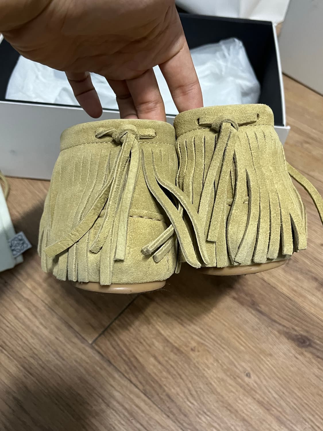 로에베 테슬 스웨이드 로퍼 상품이미지4