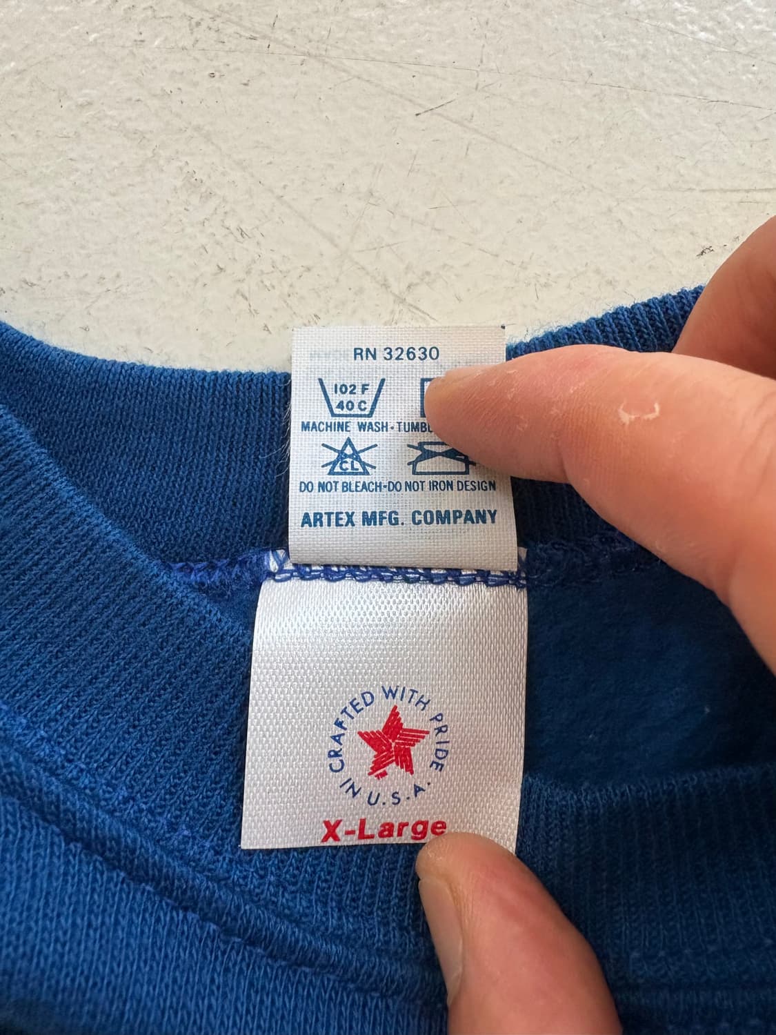 80' ALtex USA Reglan Sweatshirt.  상품이미지4