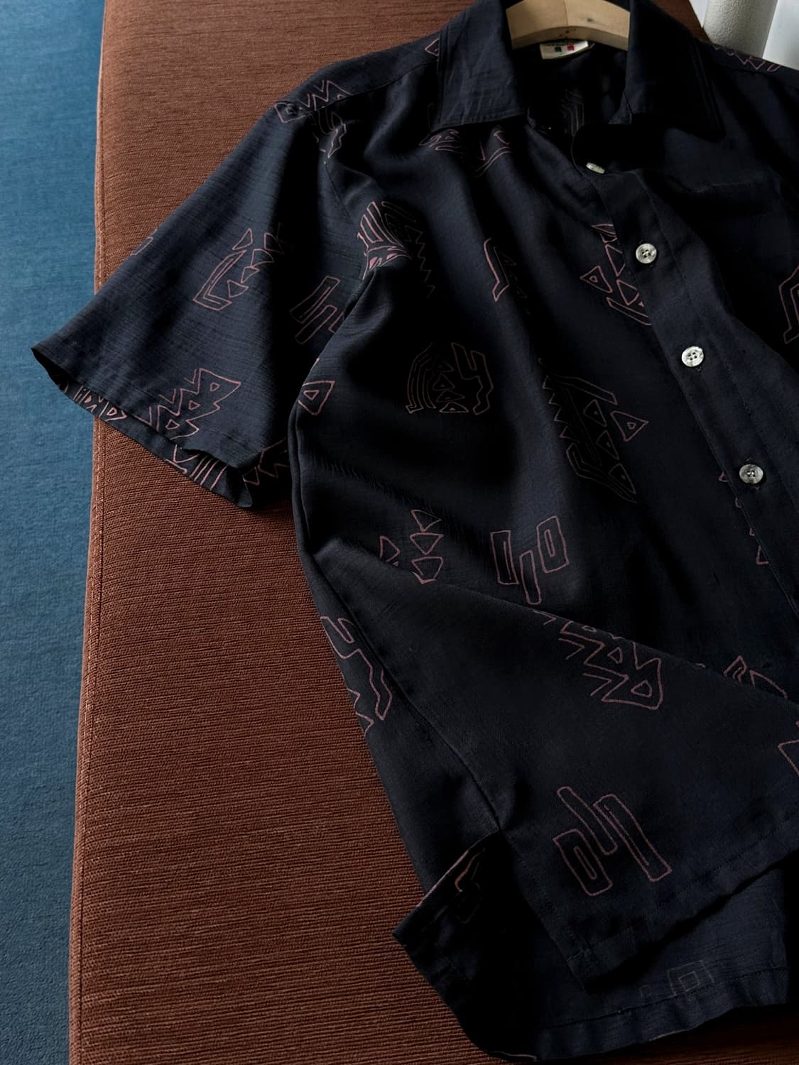 High count design pattern H/S shirt 상품이미지4