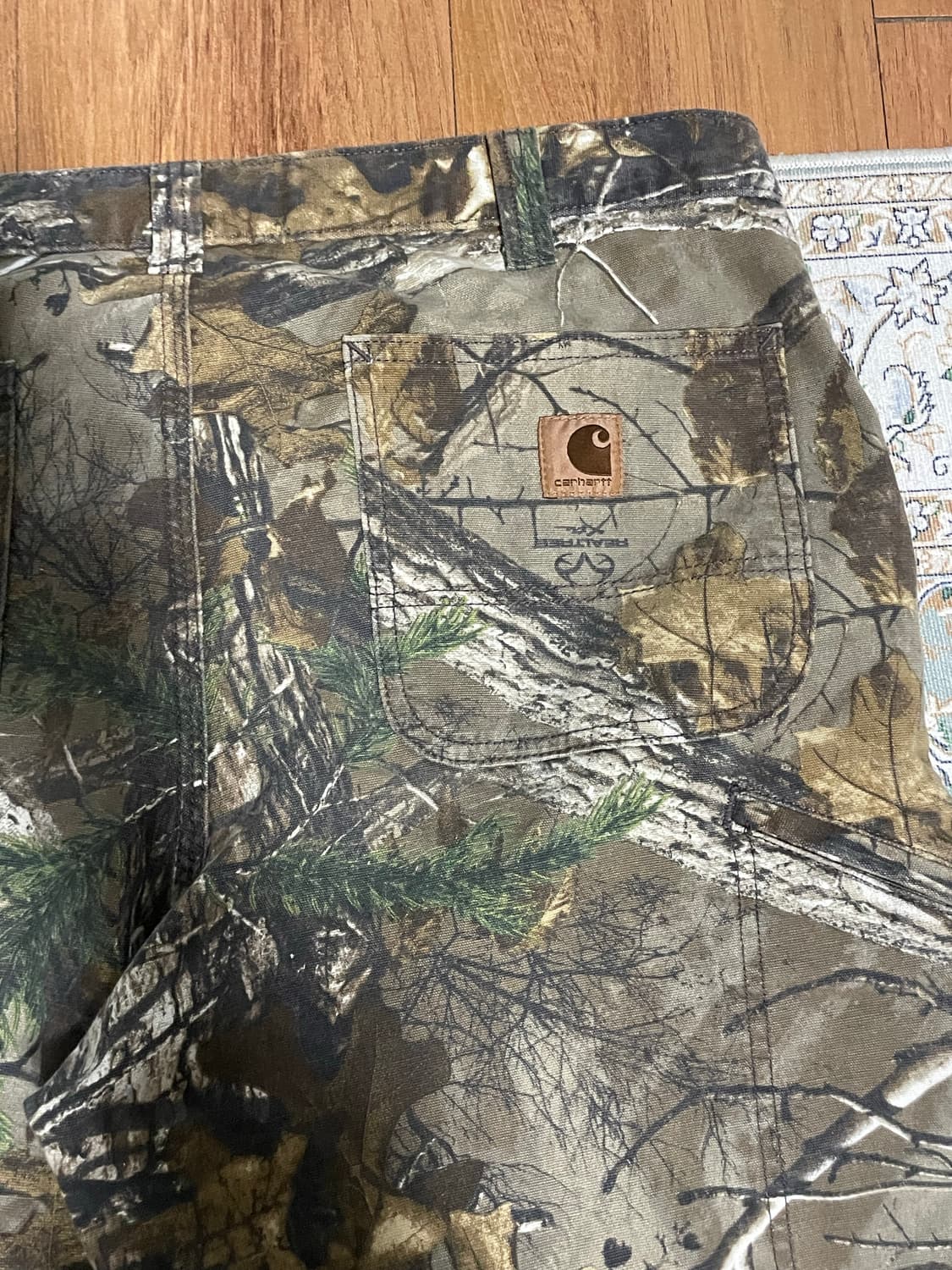 칼하트 리얼트리 카모 팬츠 36x32 상품이미지3