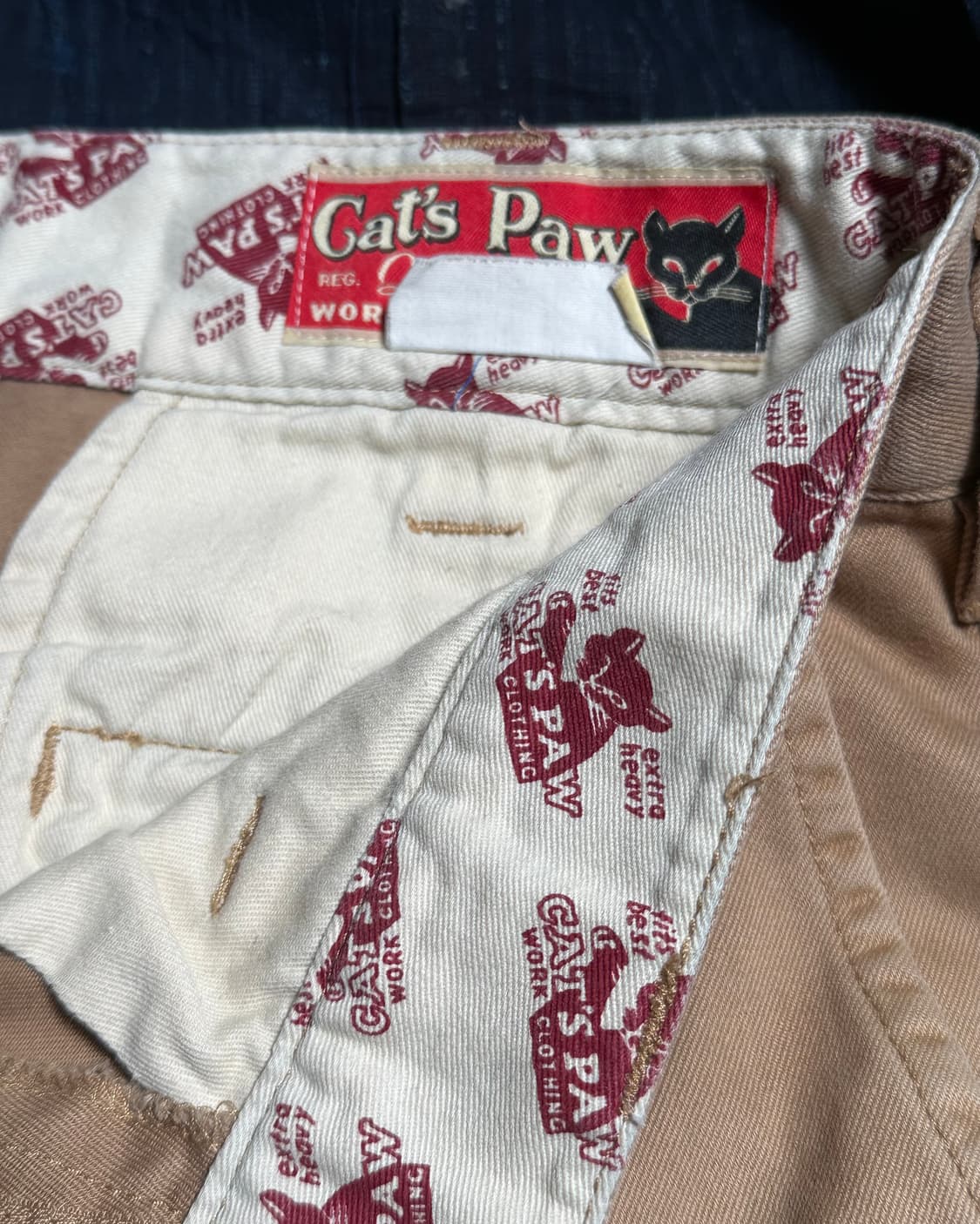 Cat's Paw by 슈가케인 40-50‘s 복각 치노팬츠 32 상품이미지4