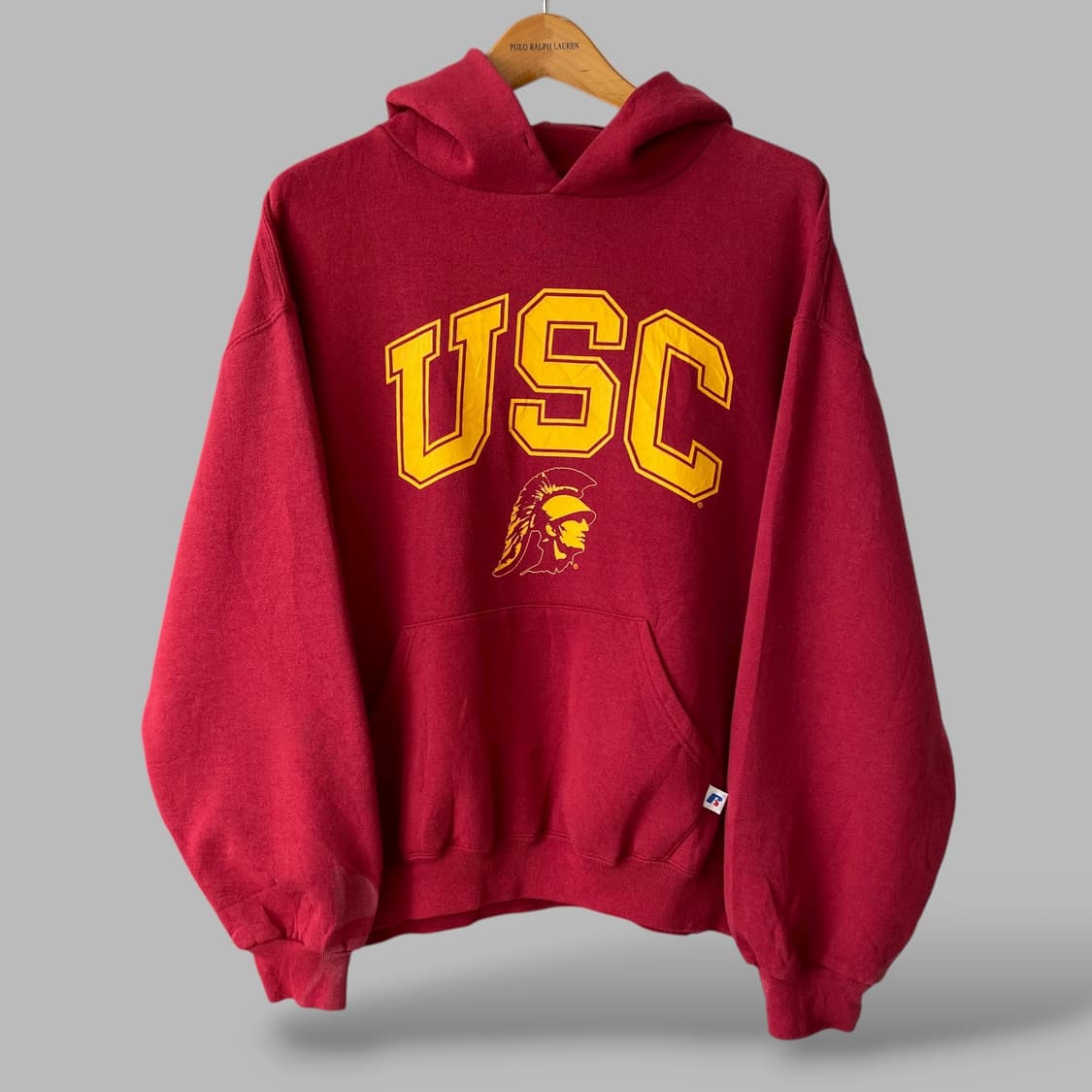 (L)빈티지 러셀 USC 스웨트 후드티셔츠 상품이미지1