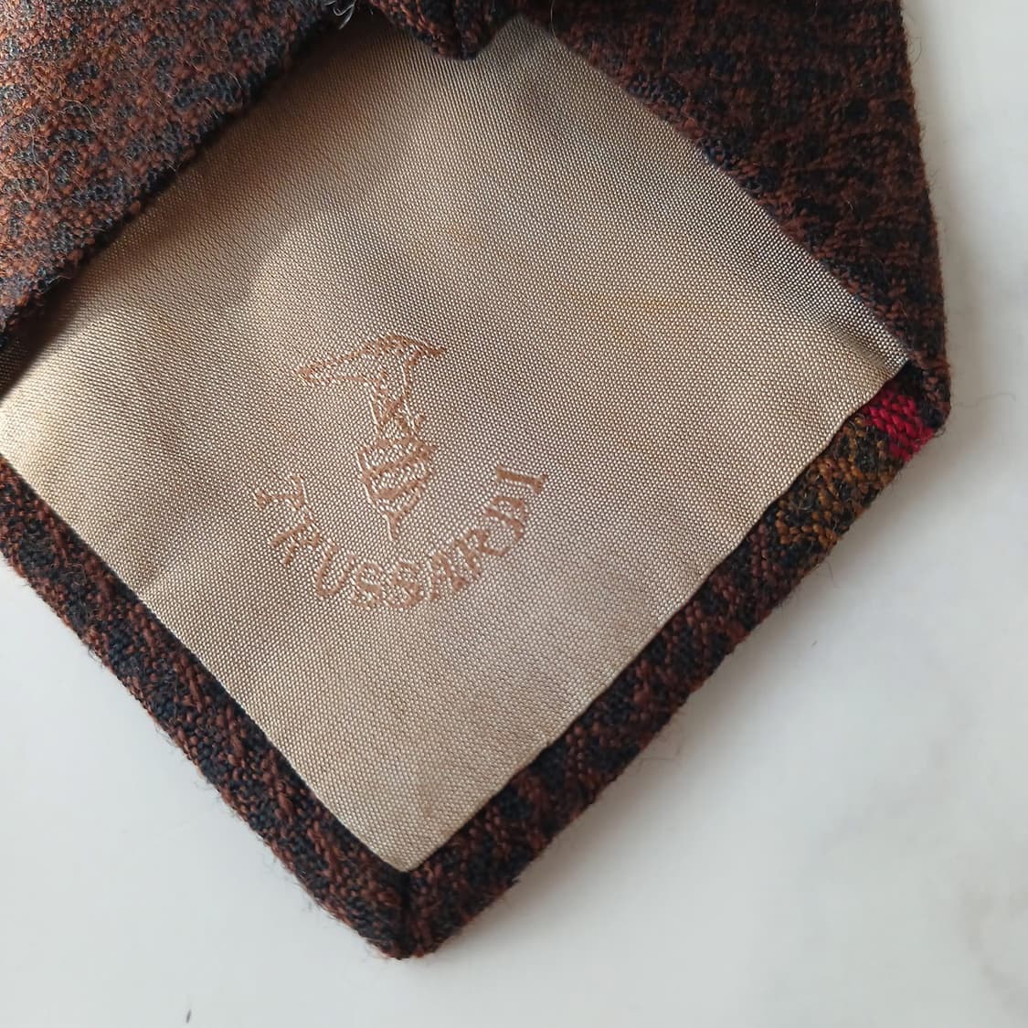 트루사르디 실크&울 스트라이프 넥타이 8.1cm A등급 A18874
 상품이미지8