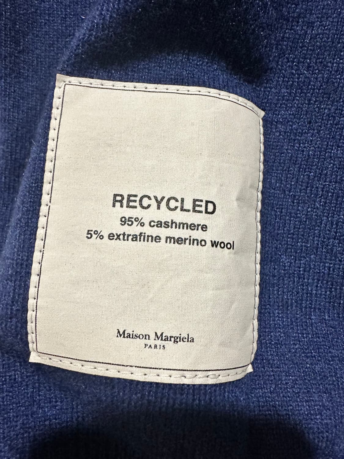 메종 마르지엘라 캐시미어95니트 m 새상품급 상품이미지2