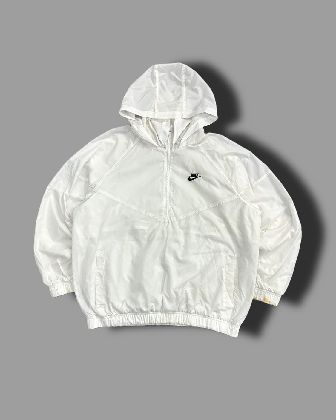 나이키 화이트 윈드러너 바람막이 XL 상품이미지4