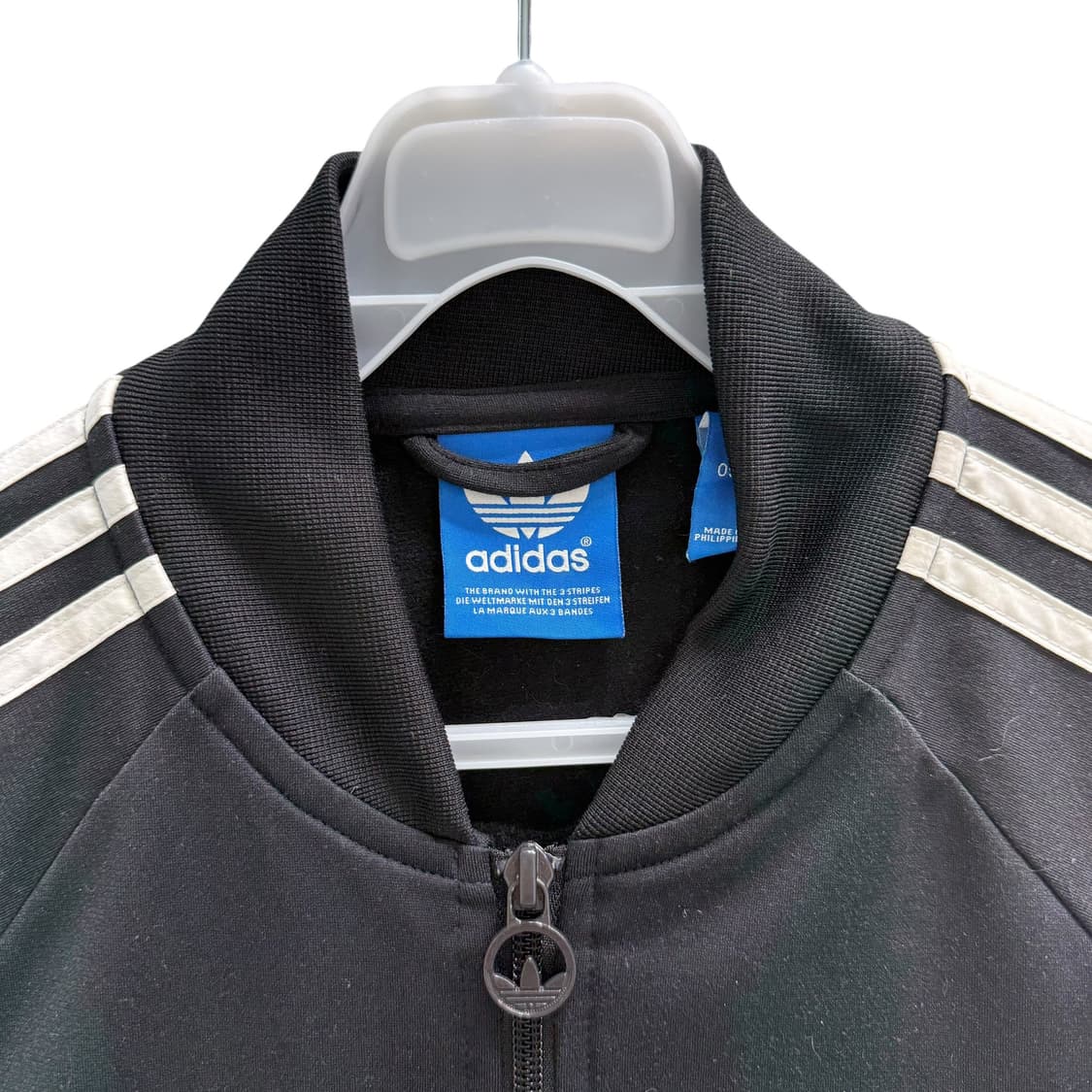 [M] 아디다스 슈퍼스타 블랙 트랙탑 져지 상품이미지5