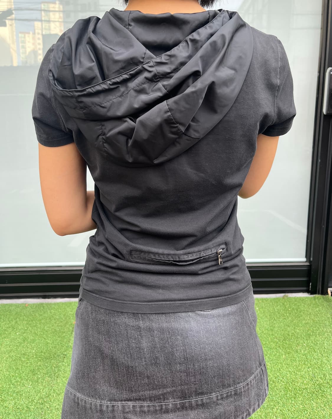 [S] Prada Sport Women's Black Hoodie 상품이미지5