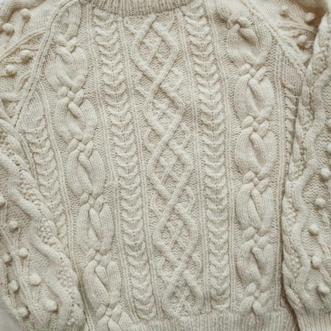 폼폼 흰순이 니트 ML 상품이미지2