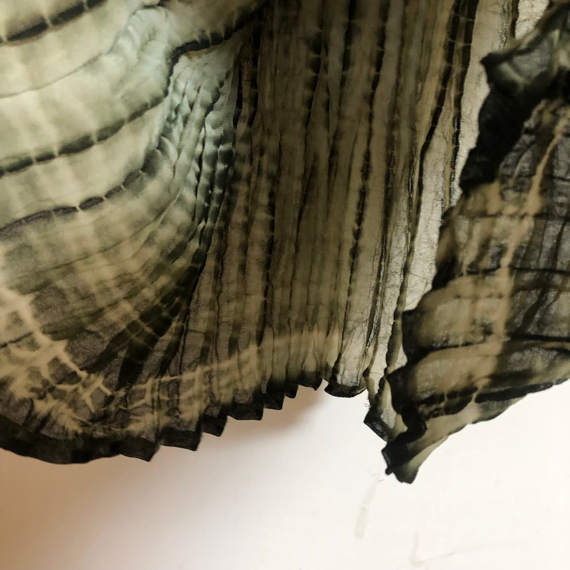 Khaki alligator long sk 🖨️  상품이미지4