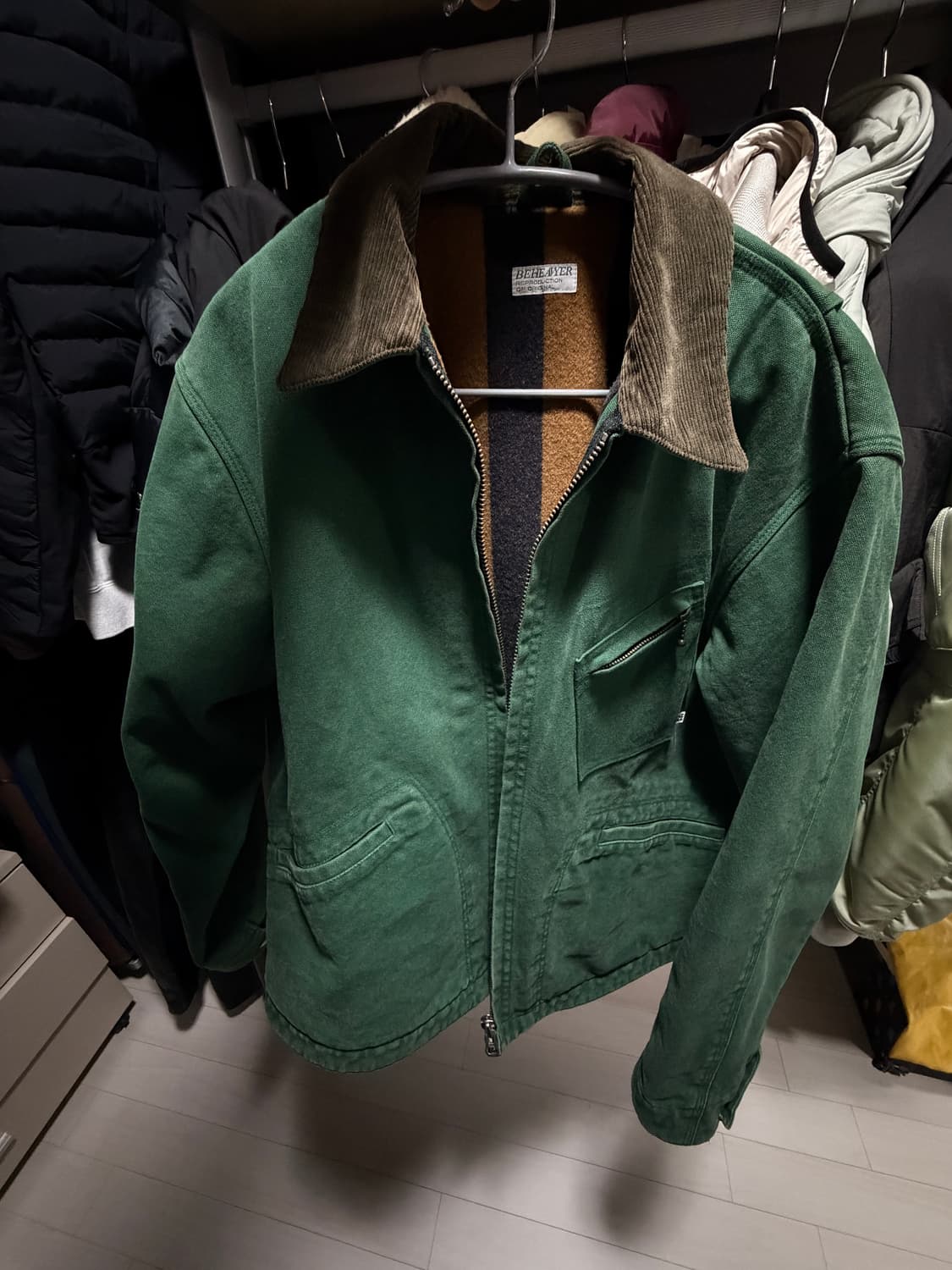 비헤비어 워크자켓 105 상품이미지1