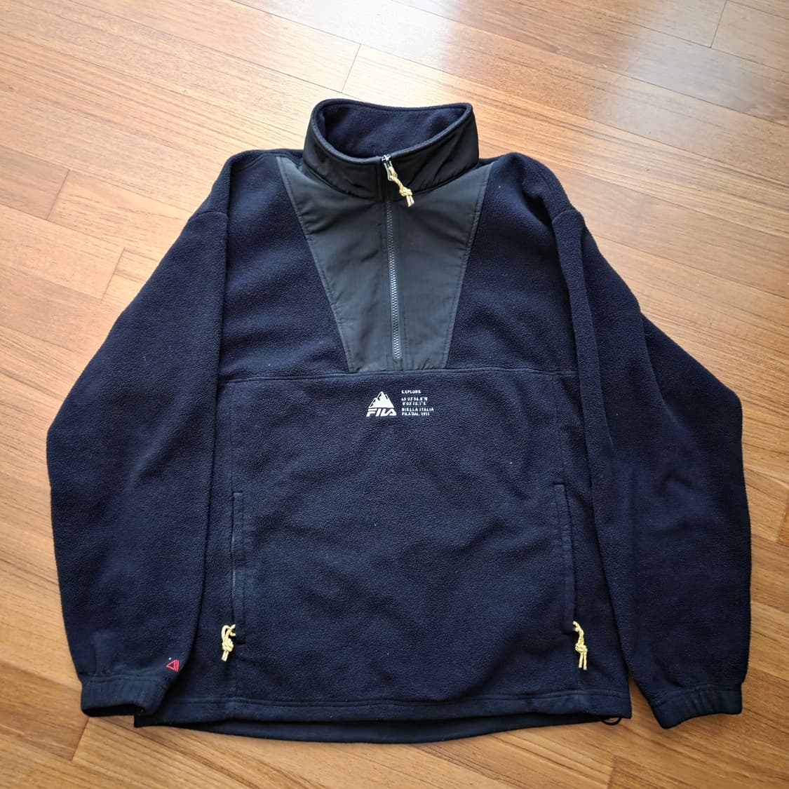 FILA 하프집업 풀오버 후리스 L사이즈 상품이미지1