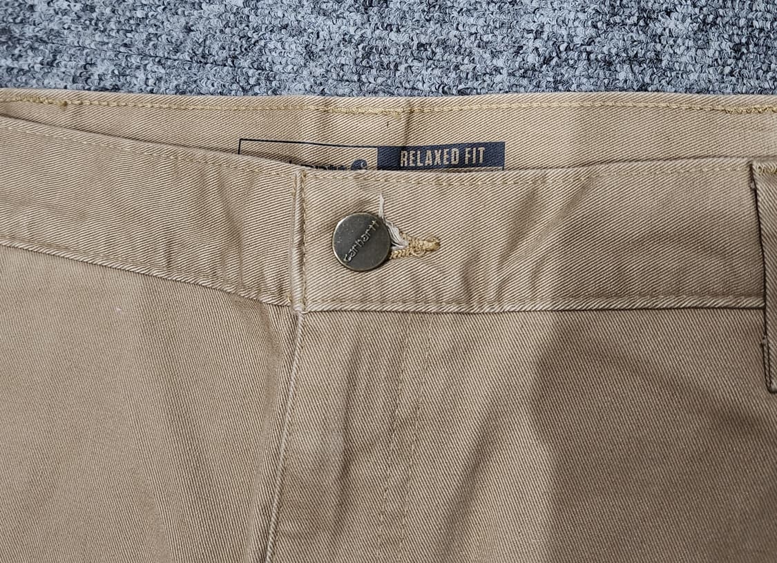 칼하트 트윌 5포켓 릴렉시드 핏 워크 팬츠 33x32 상품이미지5