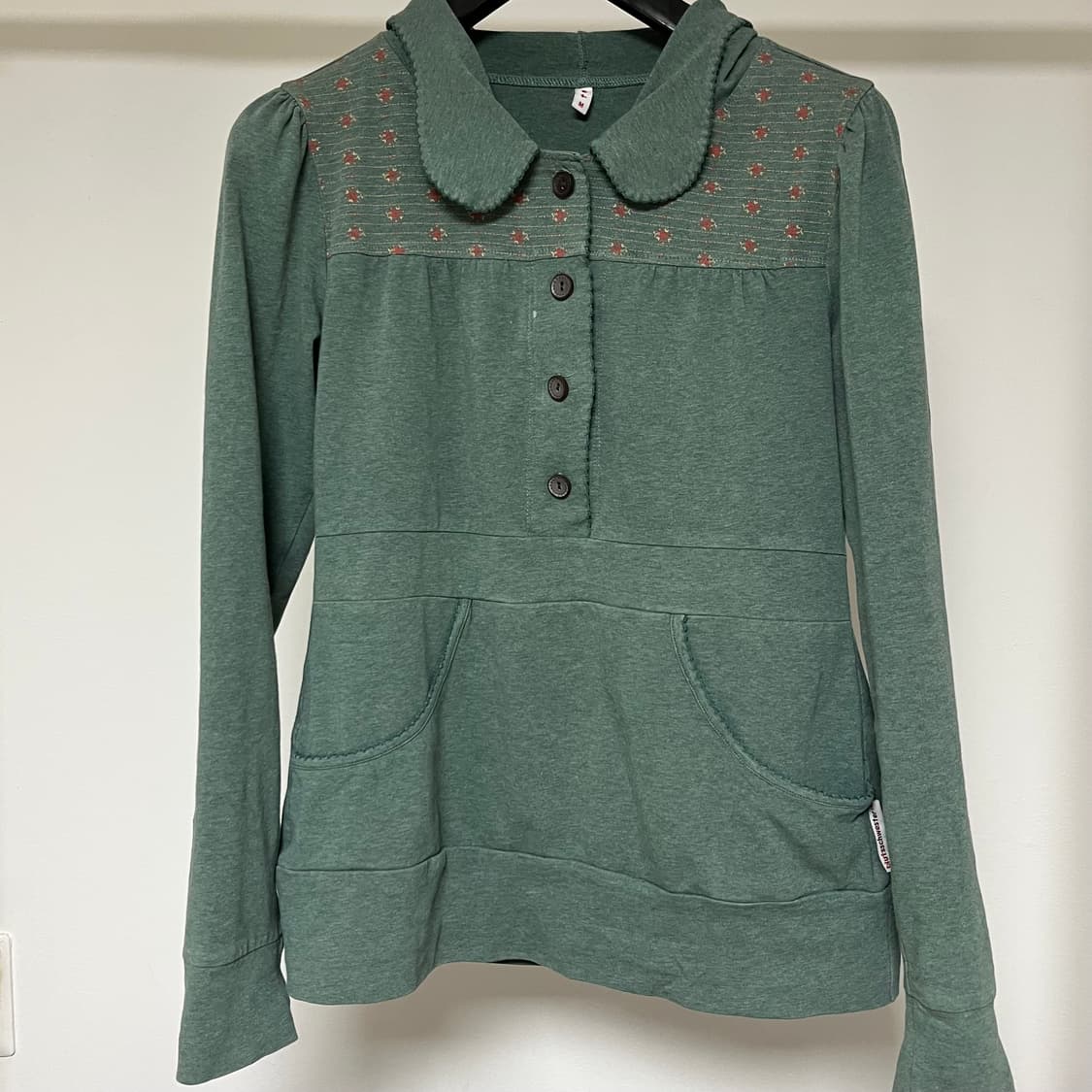 코튼 후드 셔츠 상품이미지1