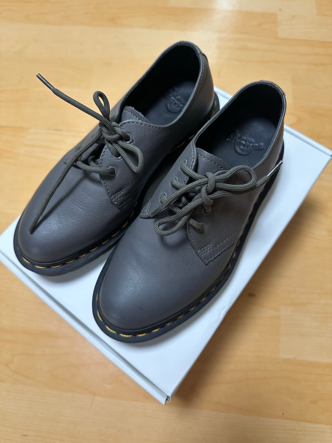 닥터마틴 1461 (3-Eye Shoe)  그레이 상품이미지2