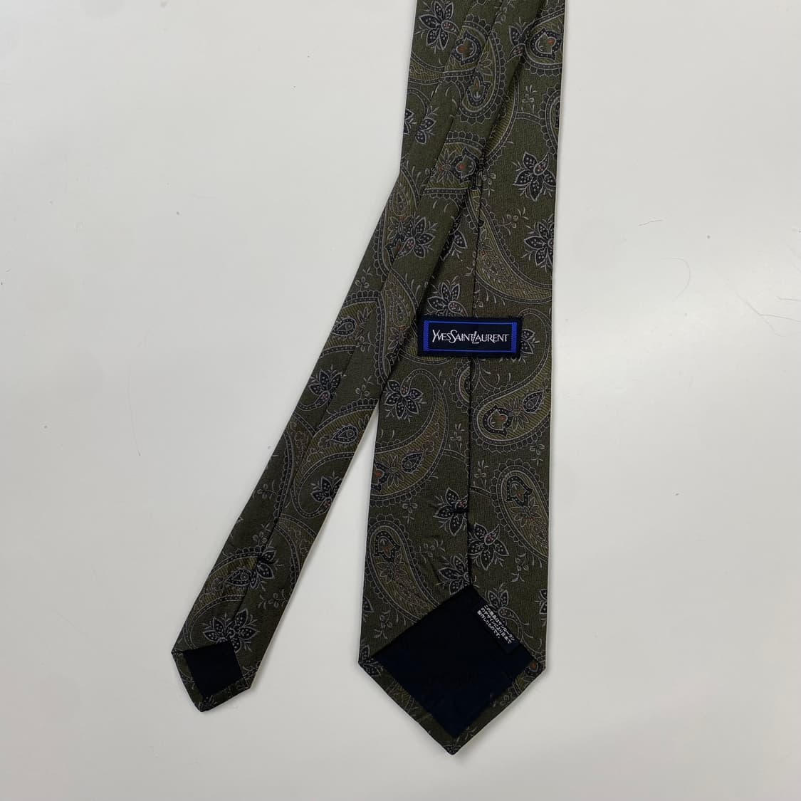 입생로랑(YSL) 페이즐리 명품 정품 넥타이8.3cm 상품이미지3