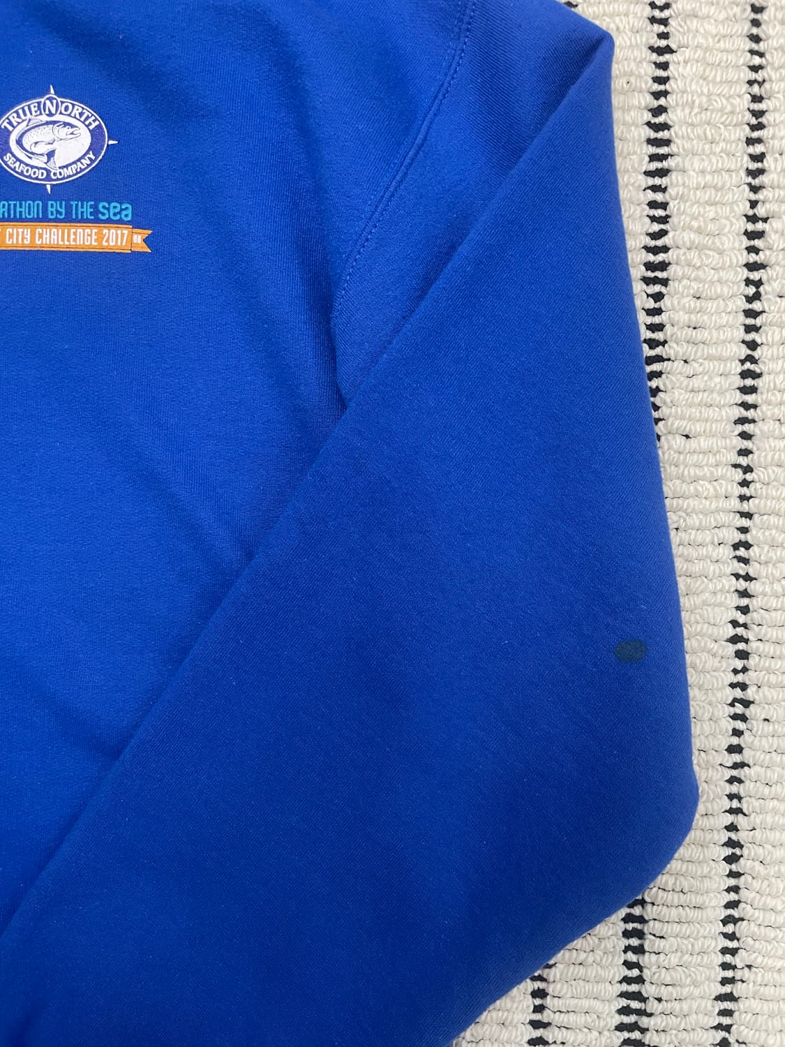 길단(gildan) 블루 반집업 헤비웨이트 맨투맨 상품이미지5