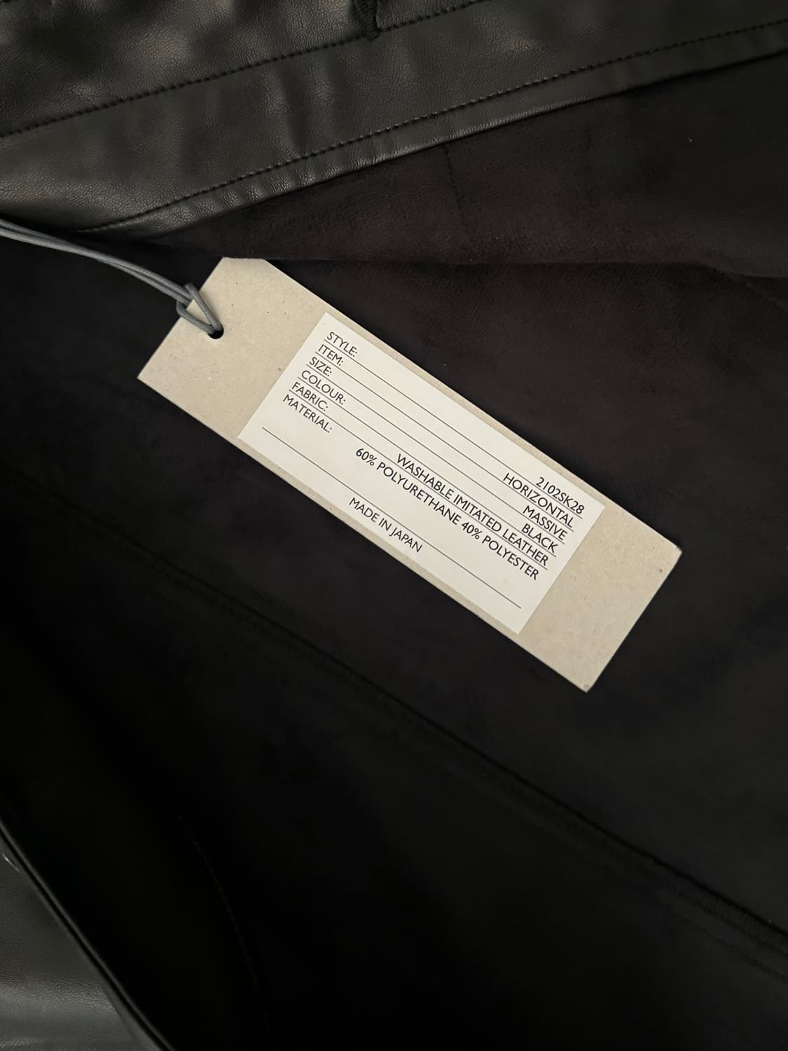 Shinya Kozuka Leather jacket 상품이미지5