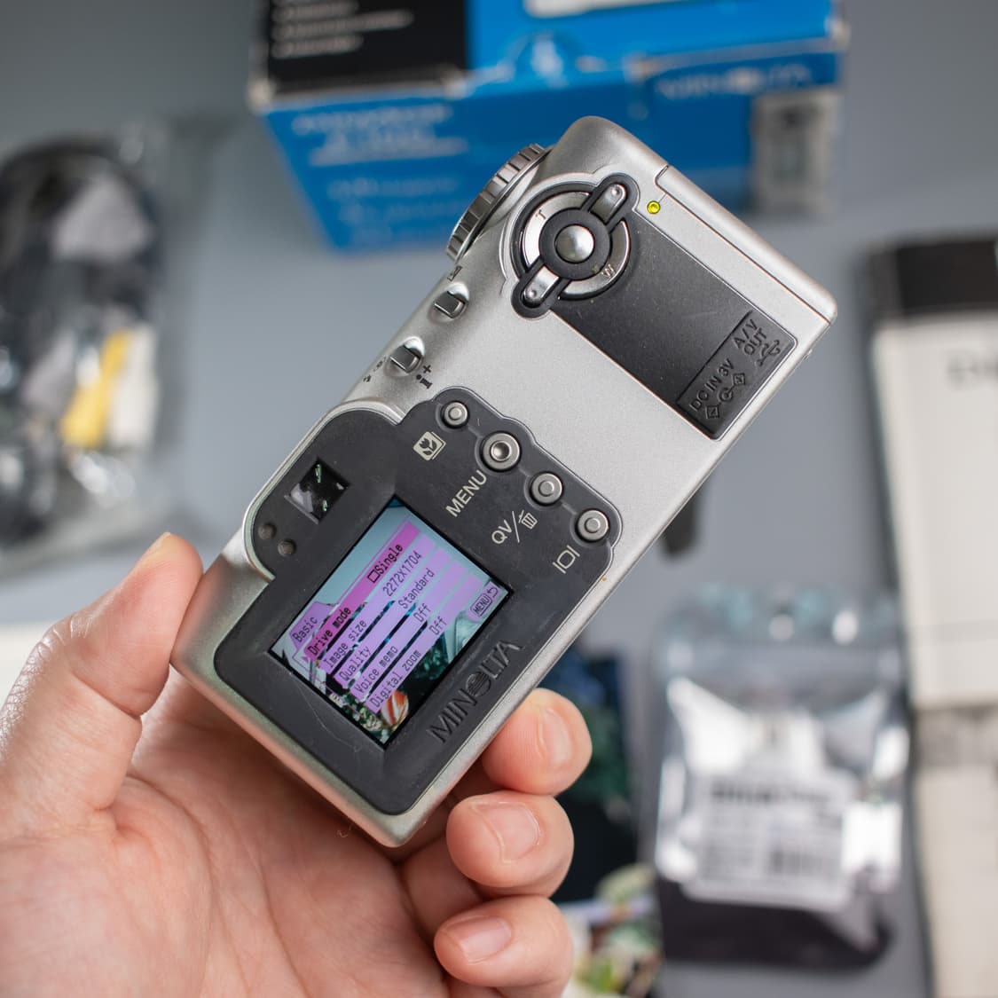 미놀타 dimage f100 박스세트 (작례 0) 상품이미지6