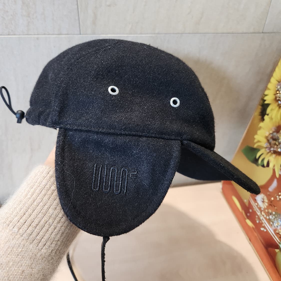 USS2 귀달이 울 볼캡 🖤 미니멀&스트릿 감성 겨울모자 상품이미지7