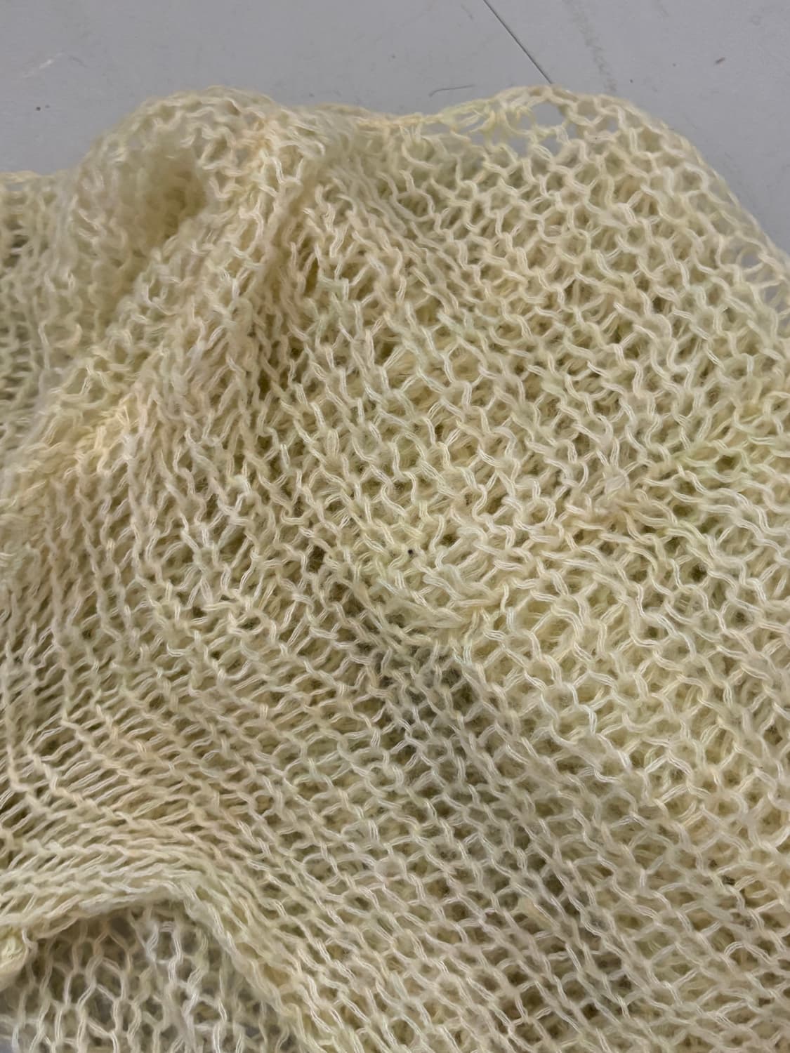 • Ivory crochet knitwear 상품이미지7