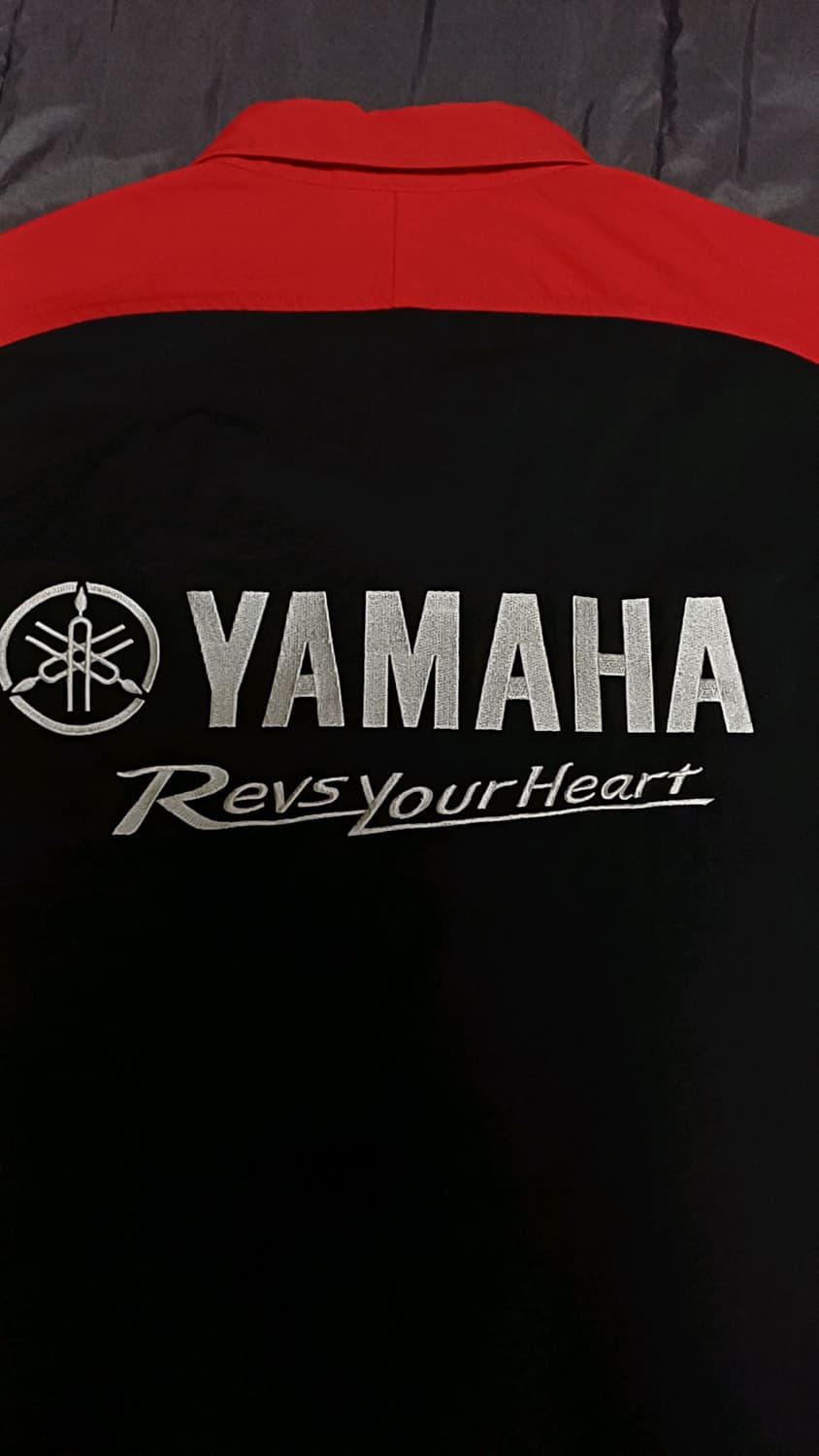 야마하 레이싱 냉감반팔셔츠 105 가슴57 기장75 상품이미지4