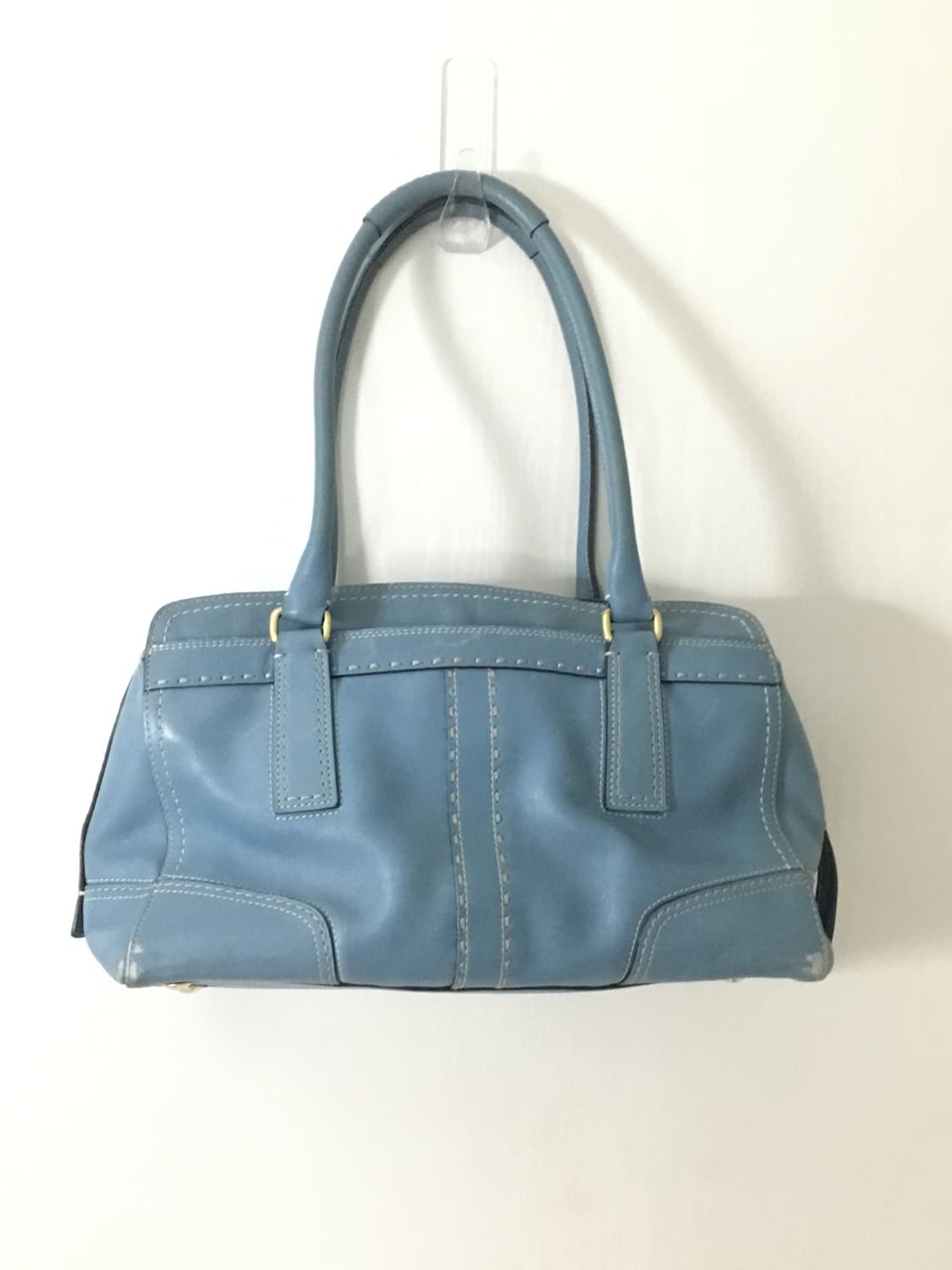 coach blue shoulder bag 상품이미지3