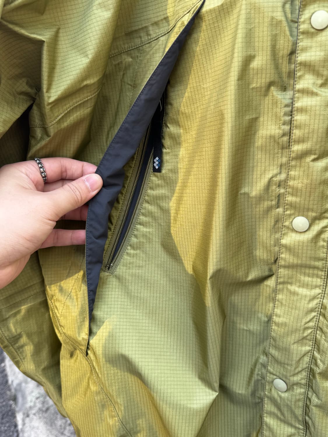 몽벨 재팬 고어텍스 윈드브레이커 자켓  상품이미지7