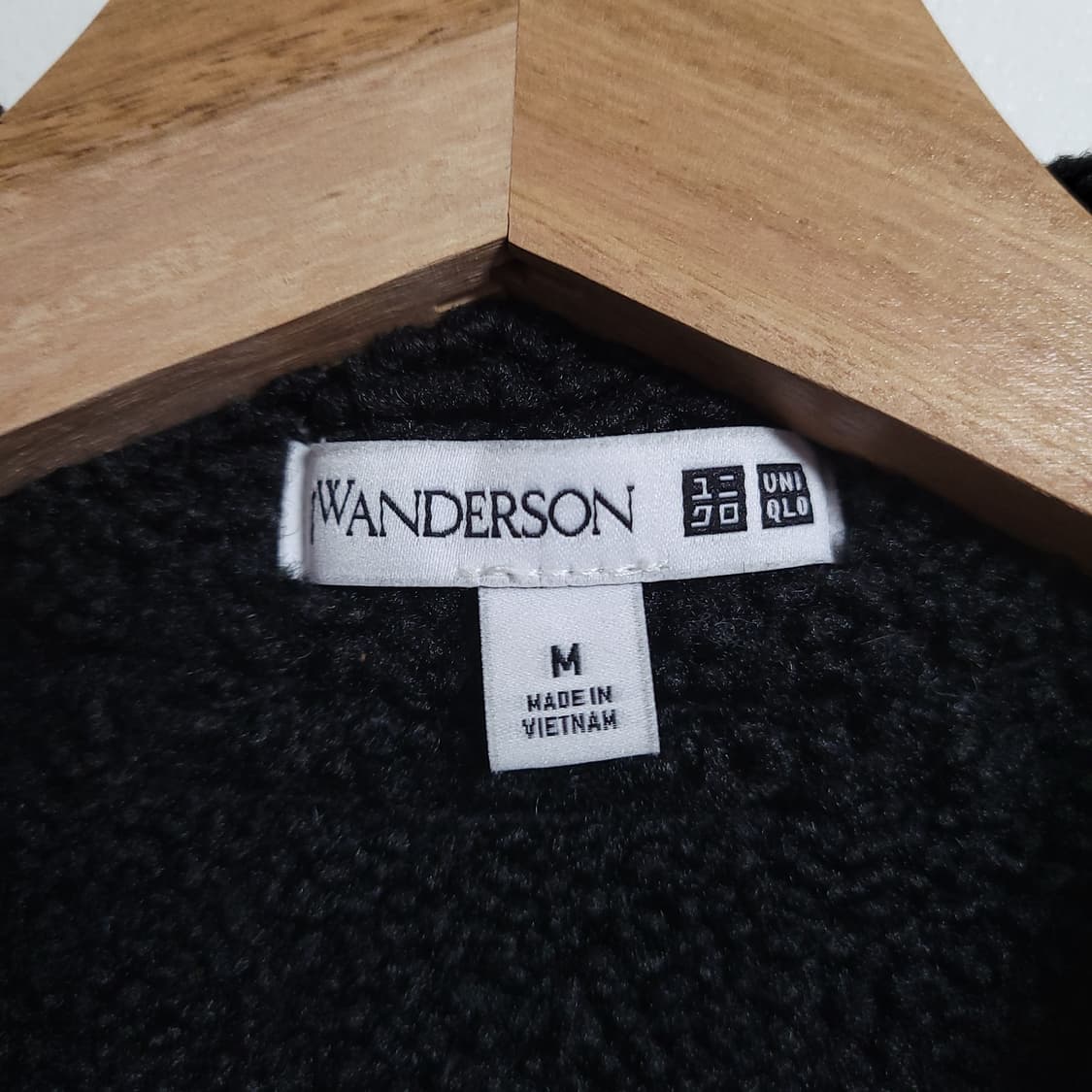 (M) UNIQLO JW앤더슨 유니클로 블랙 무스탕 자켓 상품이미지2