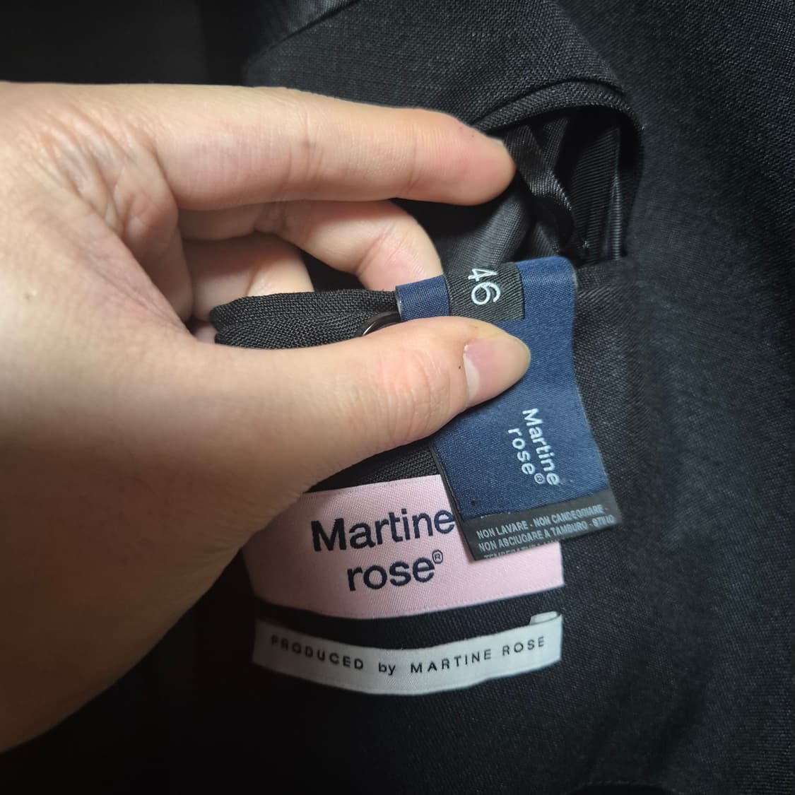 마틴로즈 트위스티드 벨티드 코트 자켓 상품이미지3