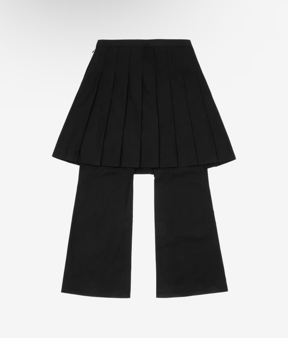 TCM skirt layered pants (black) 상품이미지2