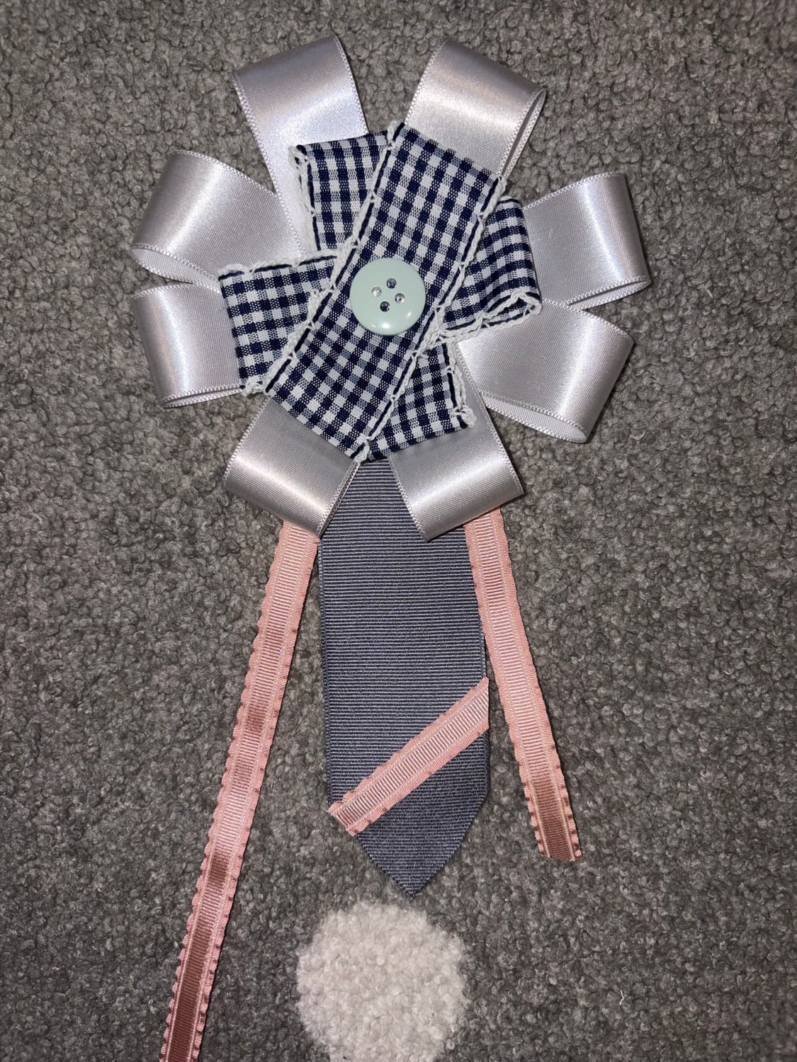 핸드메이드 로제트 넥타이 키링 뱃지 브로치 패션 아이템 상품이미지4