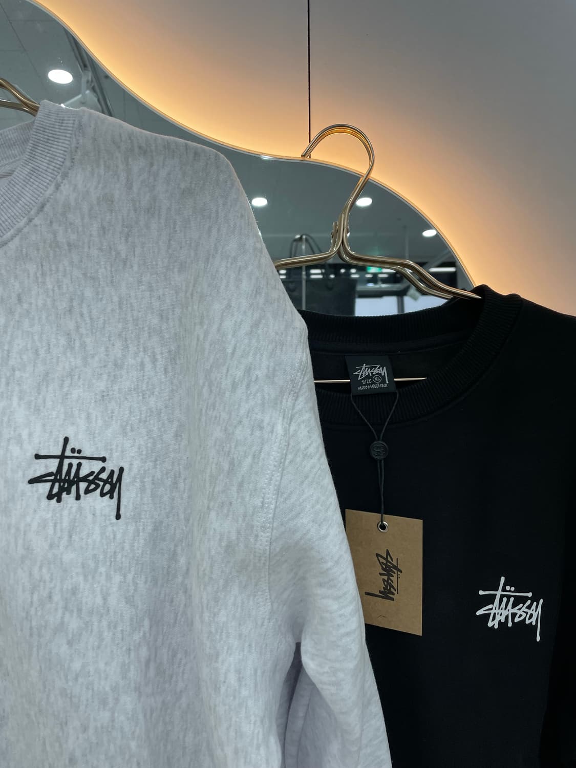 [새상품] [초특가] 스투시 베이직 남여공용 맨투맨 상품이미지2