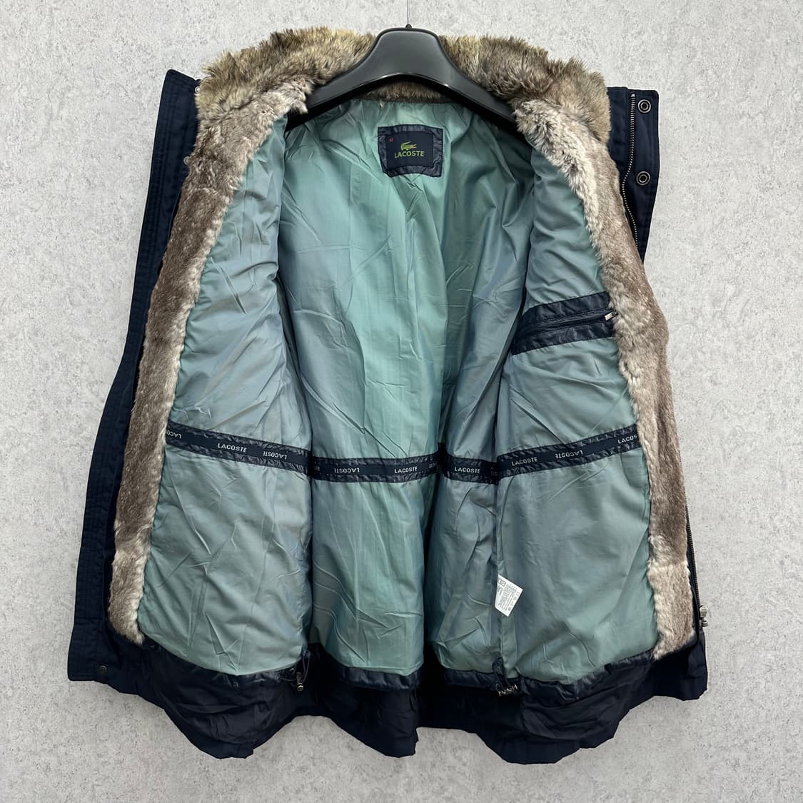 105 라코스테 남자 내피 레빗퍼 덕다운 패딩 상품이미지3