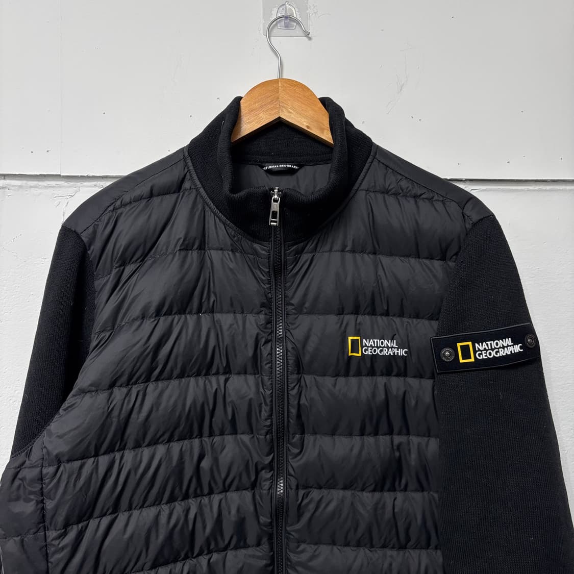 내셔널지오그래픽 경량 니트 패딩 상품이미지2