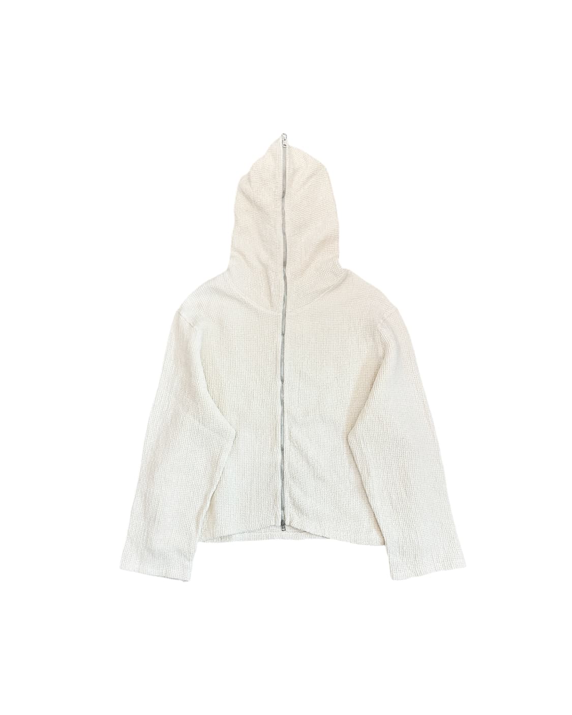 아워레가시 로우 와플 린넨 & 코튼 블렌드 후디 상품이미지5