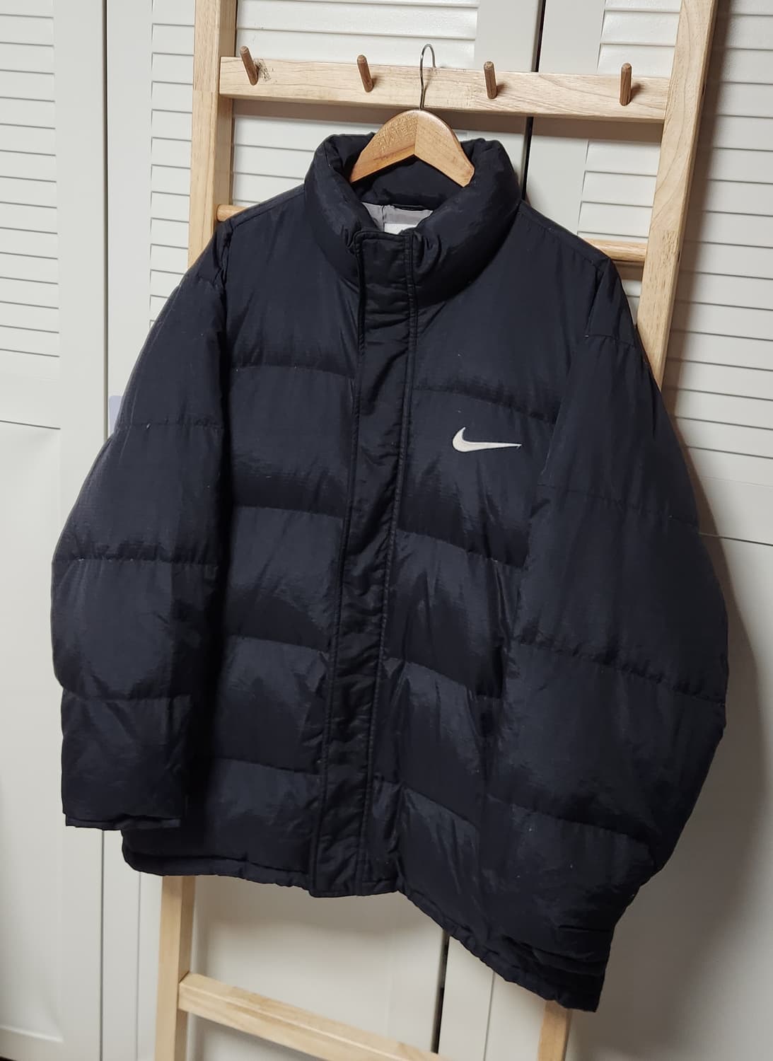 나이키 립스타 블랙 푸퍼 패딩 자켓 상품이미지2