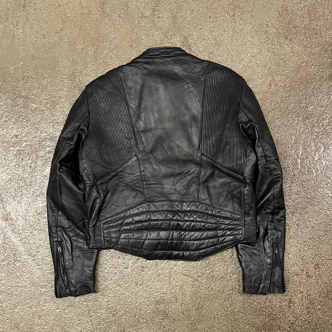 빈티지 퀼팅 패널 라이더 자켓 (105) 상품이미지5