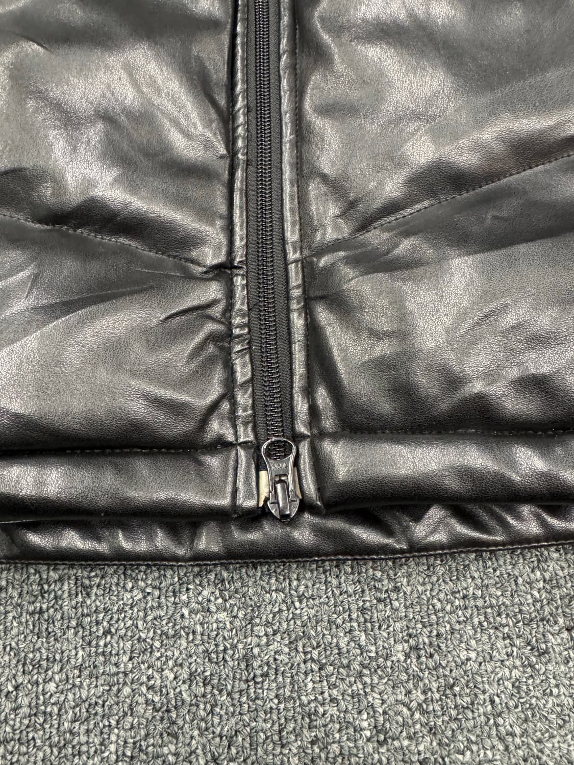 Body Glove 빈티지 투웨이 레더 가죽 패딩 상품이미지5