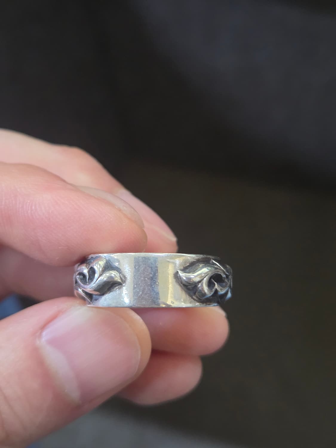 크롬하츠 더블내로우 바인밴드링 us6.5 ks13 상품이미지4