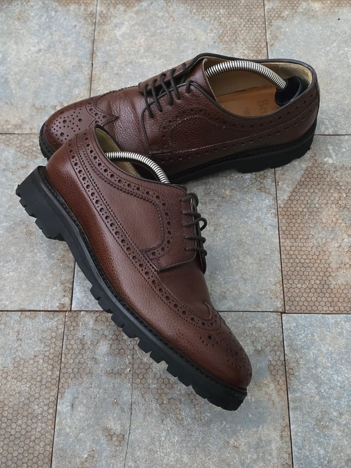 (250)버윅 4225 롱 윙팁 구두 상품이미지6