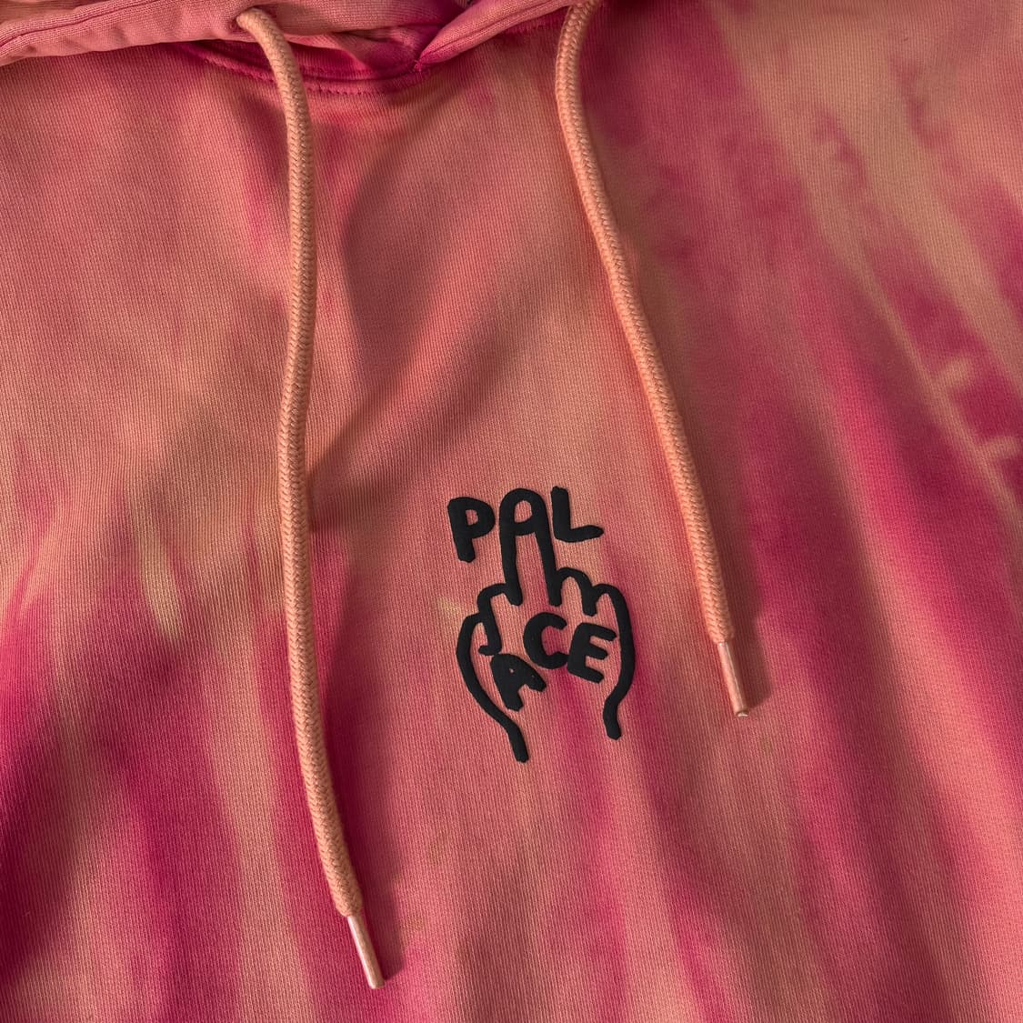 100 팔라스 핑거 업 타이다이 후드티 상품이미지2