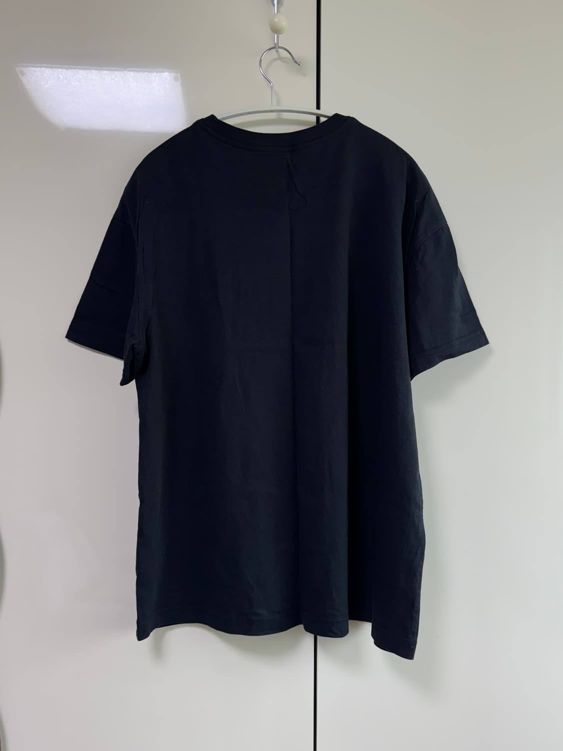나이키우먼 스우시 티셔츠 블랙 XL 상품이미지3