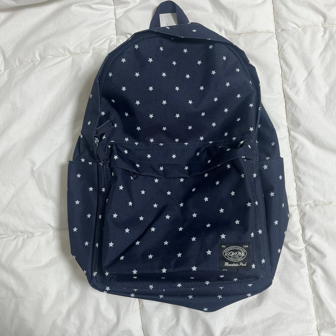 별 패턴 무늬 백팩 spao star backpack 상품이미지1