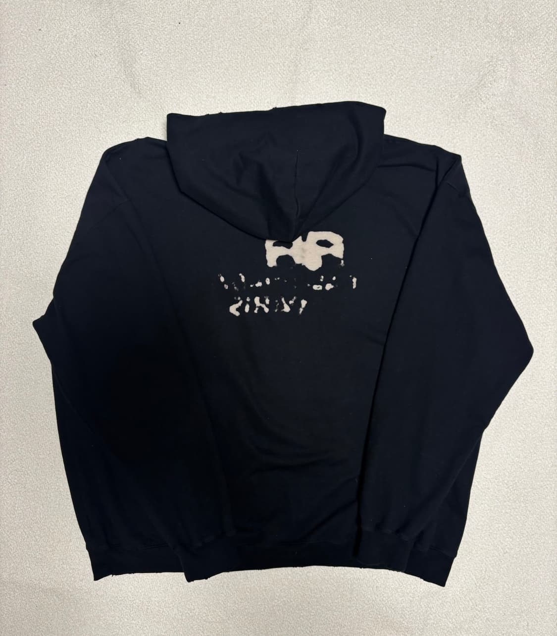 발렌시아가 핸드 드론 BB 아이콘 후드티 상품이미지4