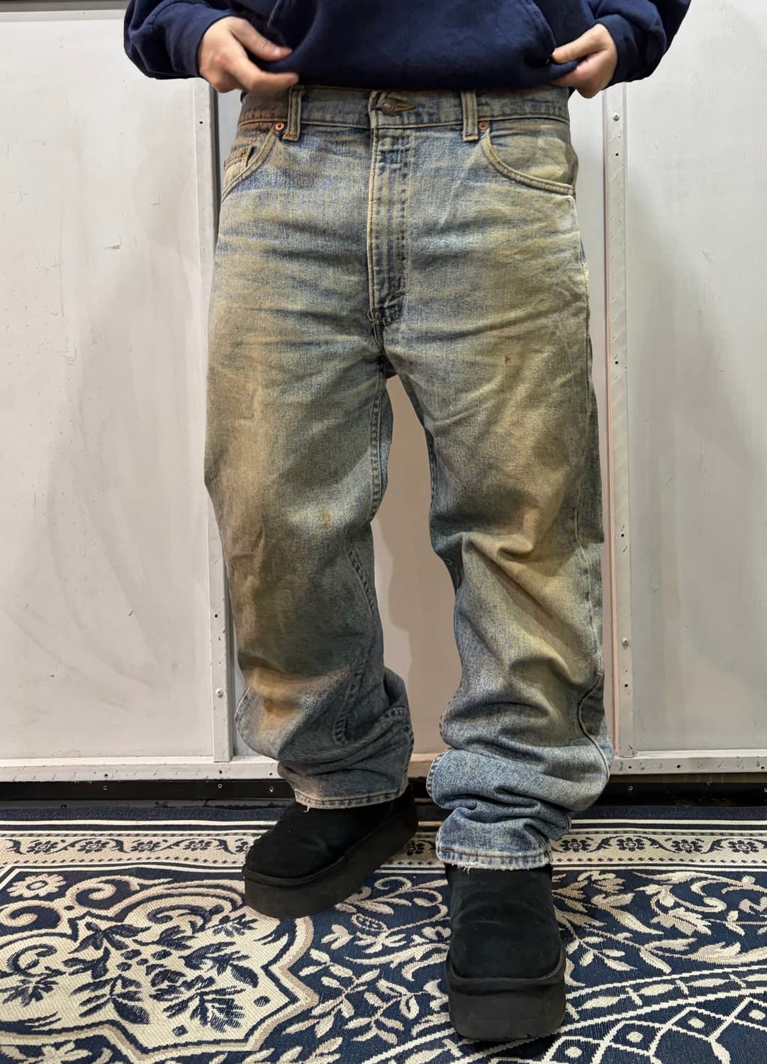 90s🇺🇸 LEVIS 505 U.S.A denim jeans 상품이미지6