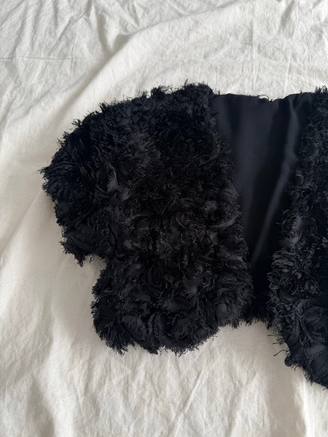 블랙 페어리 페미닌 볼레로 상품이미지2