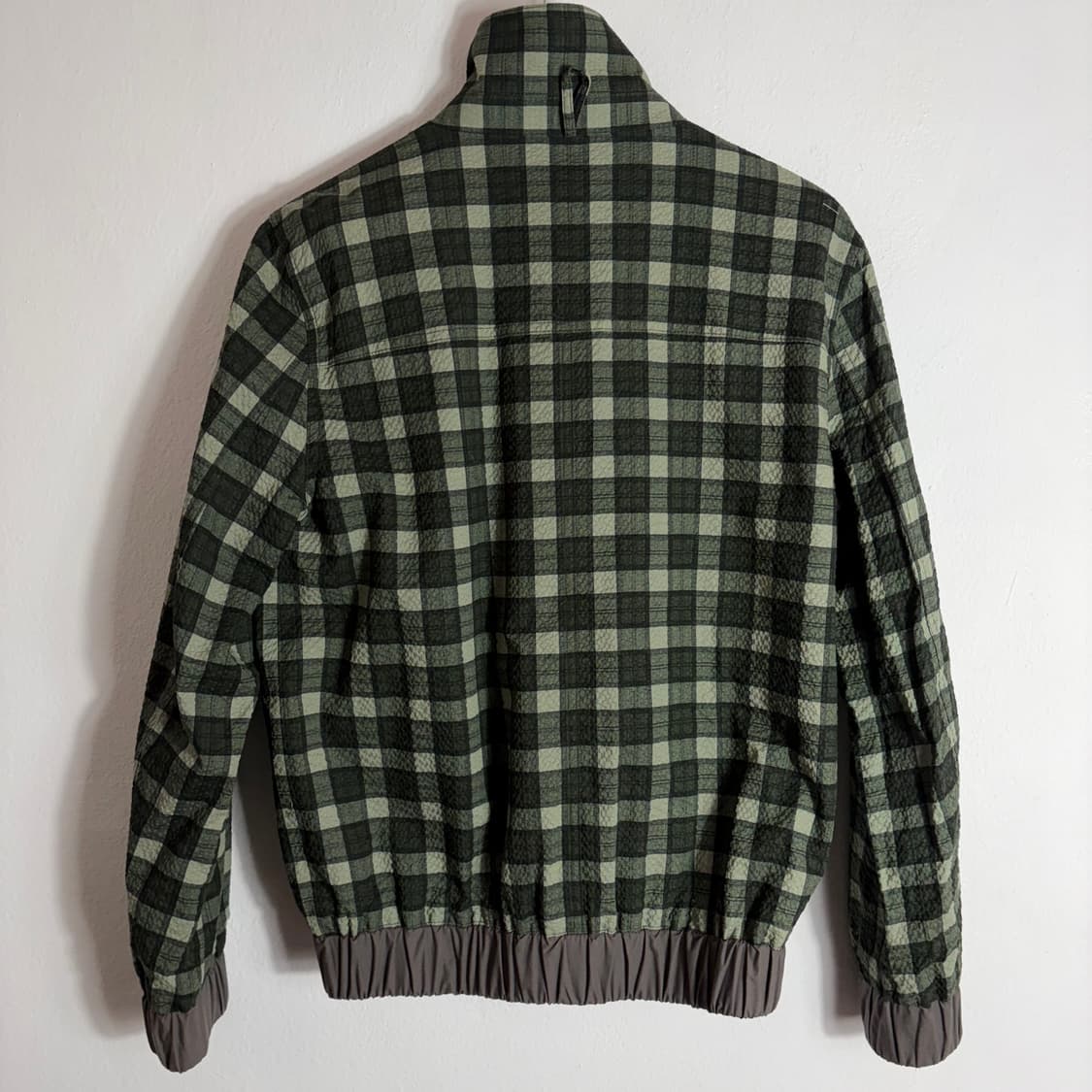 클래드뮤지엄 그린 체크 블루종(M) 상품이미지2