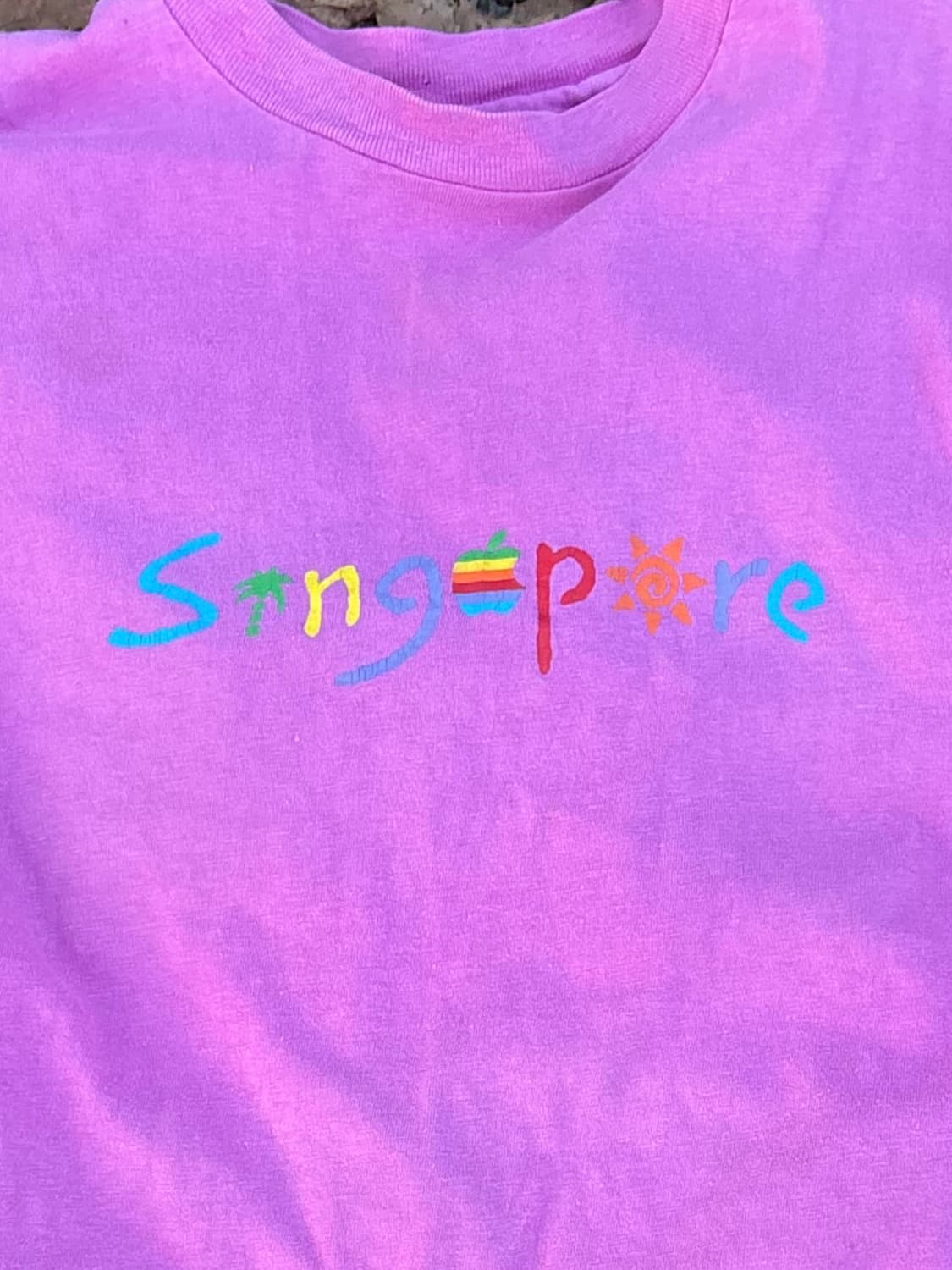 Vintage 80s apple t XL 빈티지 애플 상품이미지1