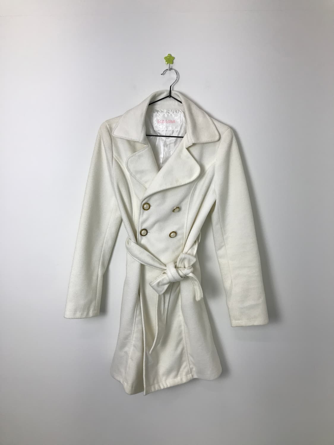 LIZ LISA Double-Breasted Belted Coat 상품이미지3